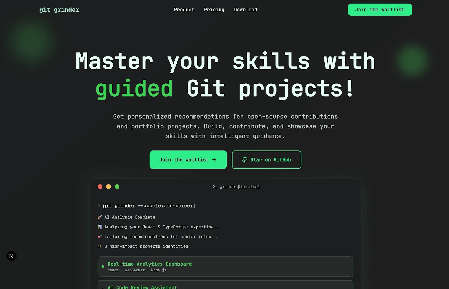 Git Grinder