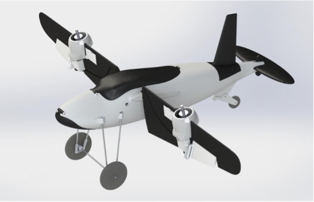 Scaled Tiltwing VTOL UAV